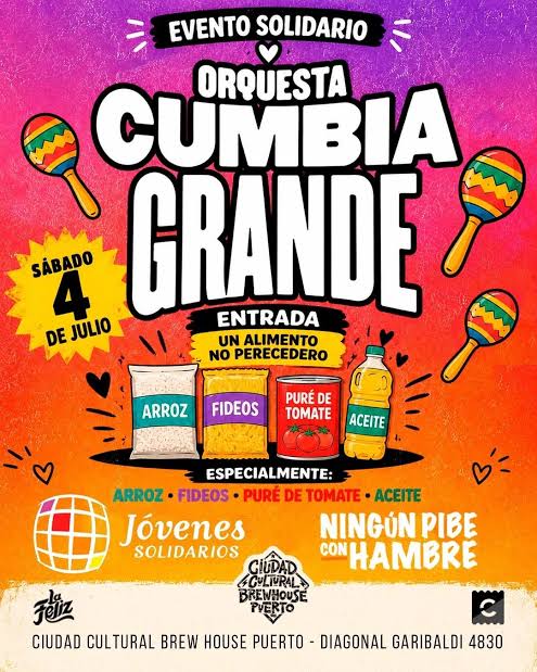 Orquesta Cumbia Grande — Evento Solidario